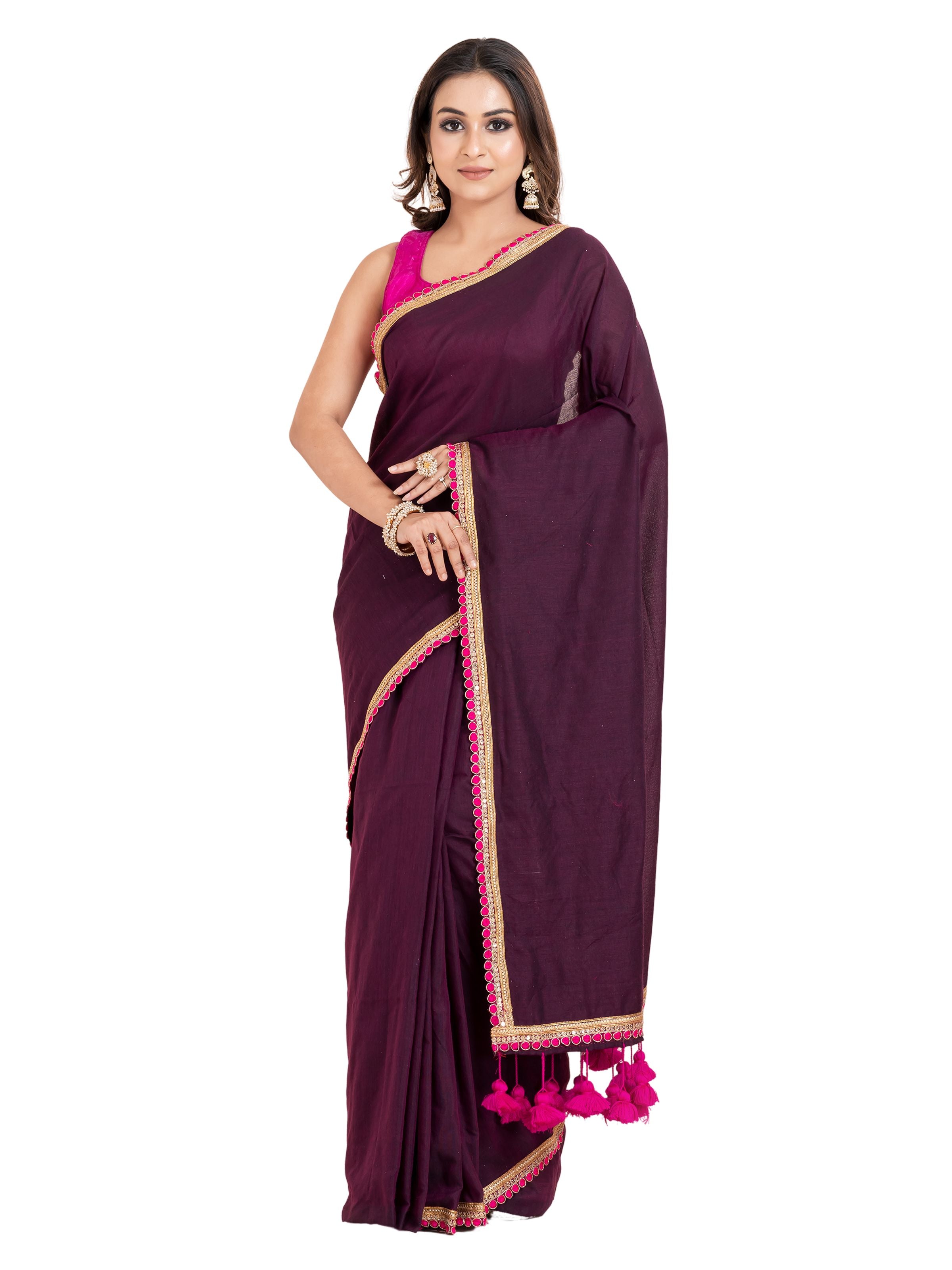 Khadi cotton saree