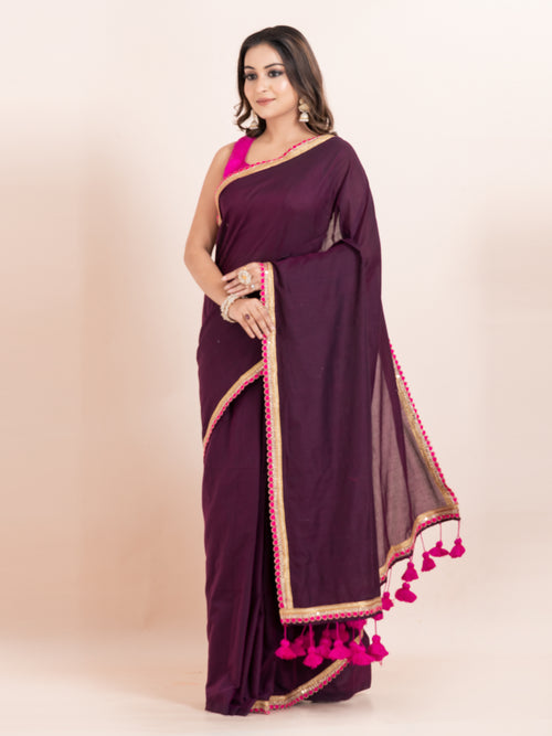 Khadi cotton saree