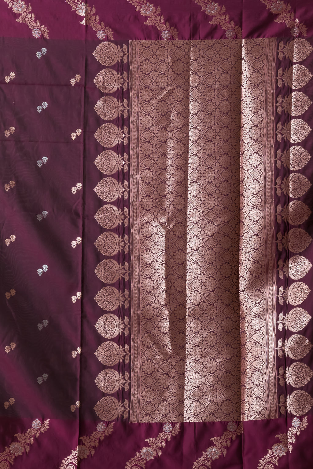 Benarasi raw mango silk saree.