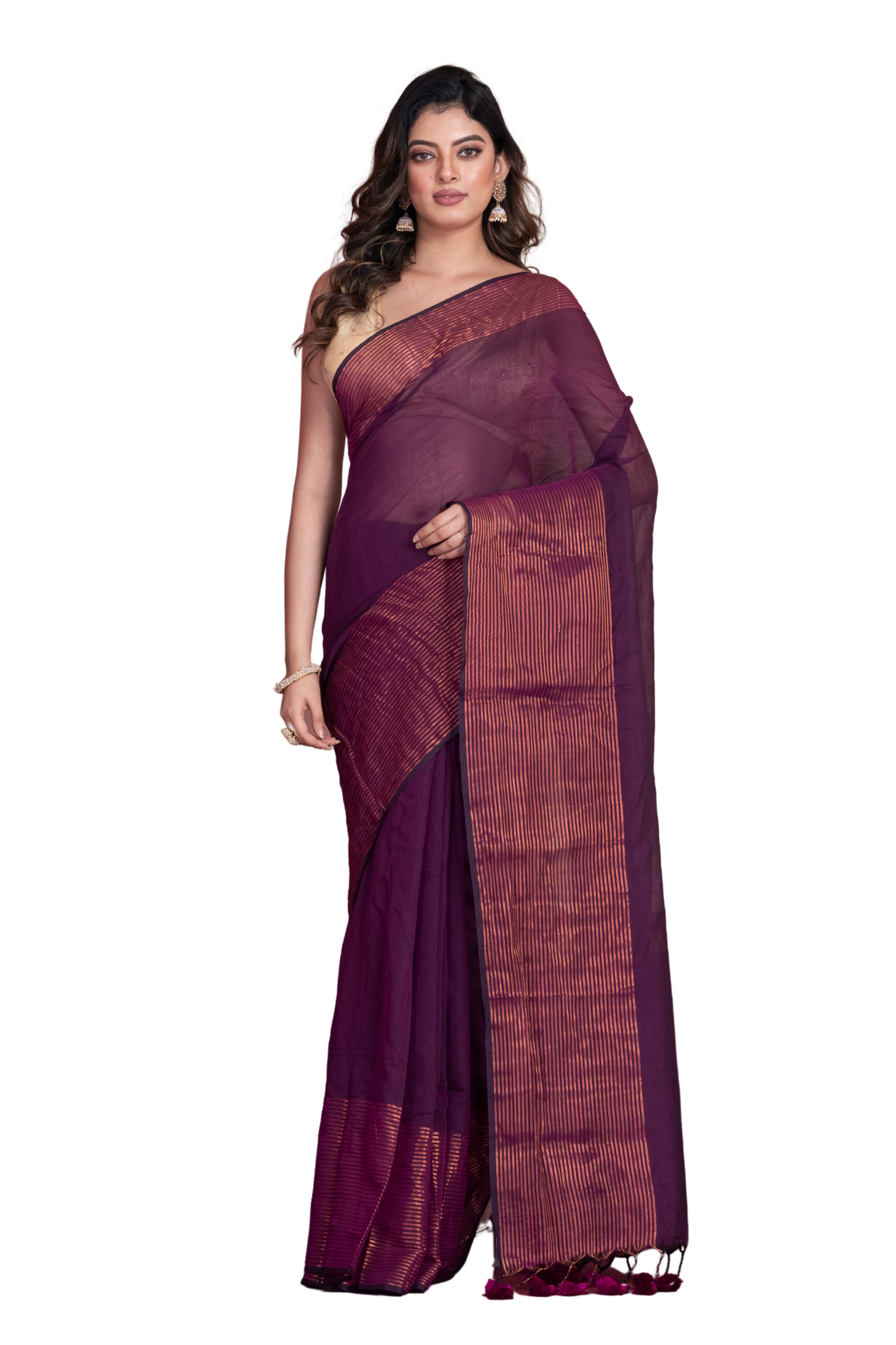 Mulcotton saree