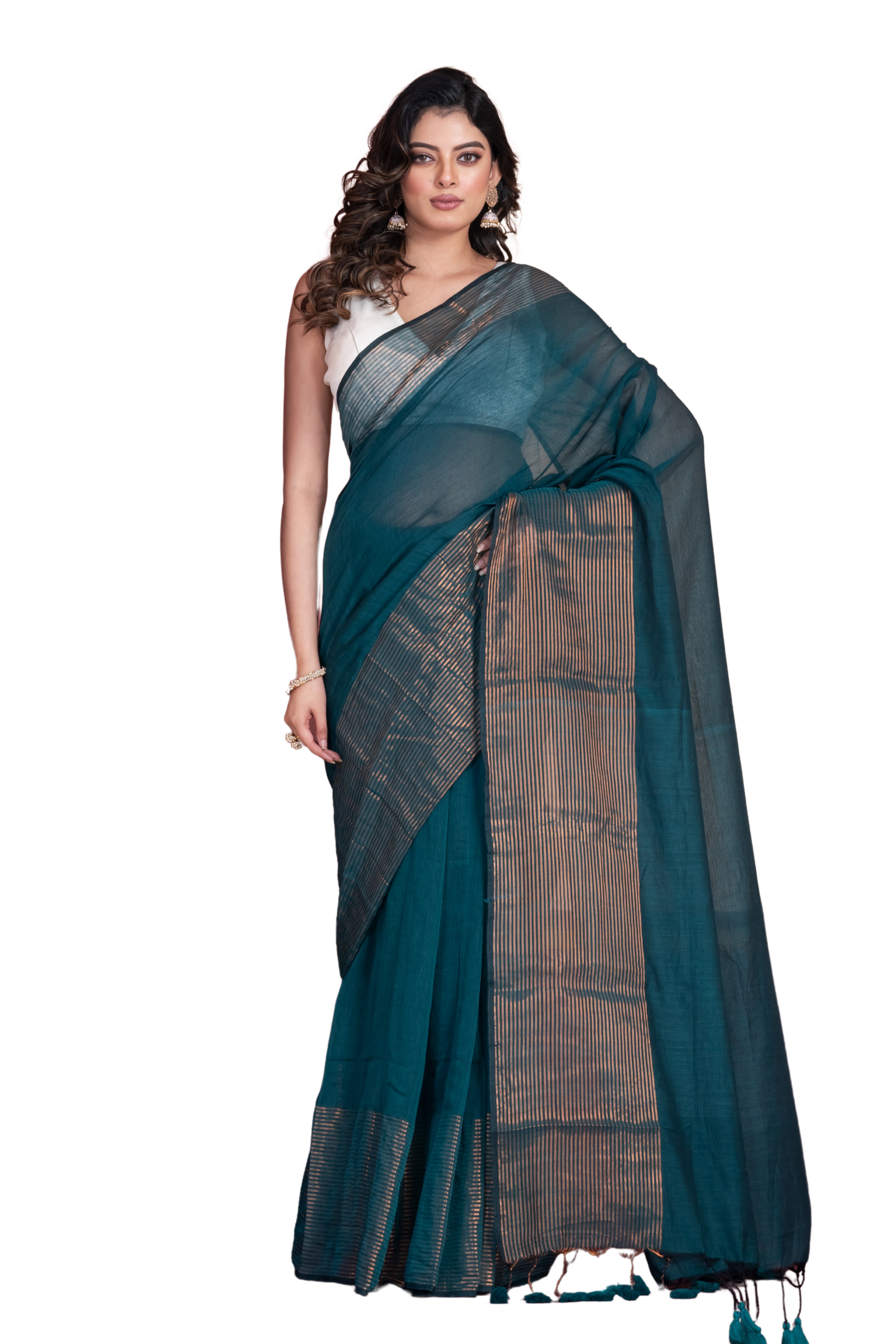 Mulcotton saree