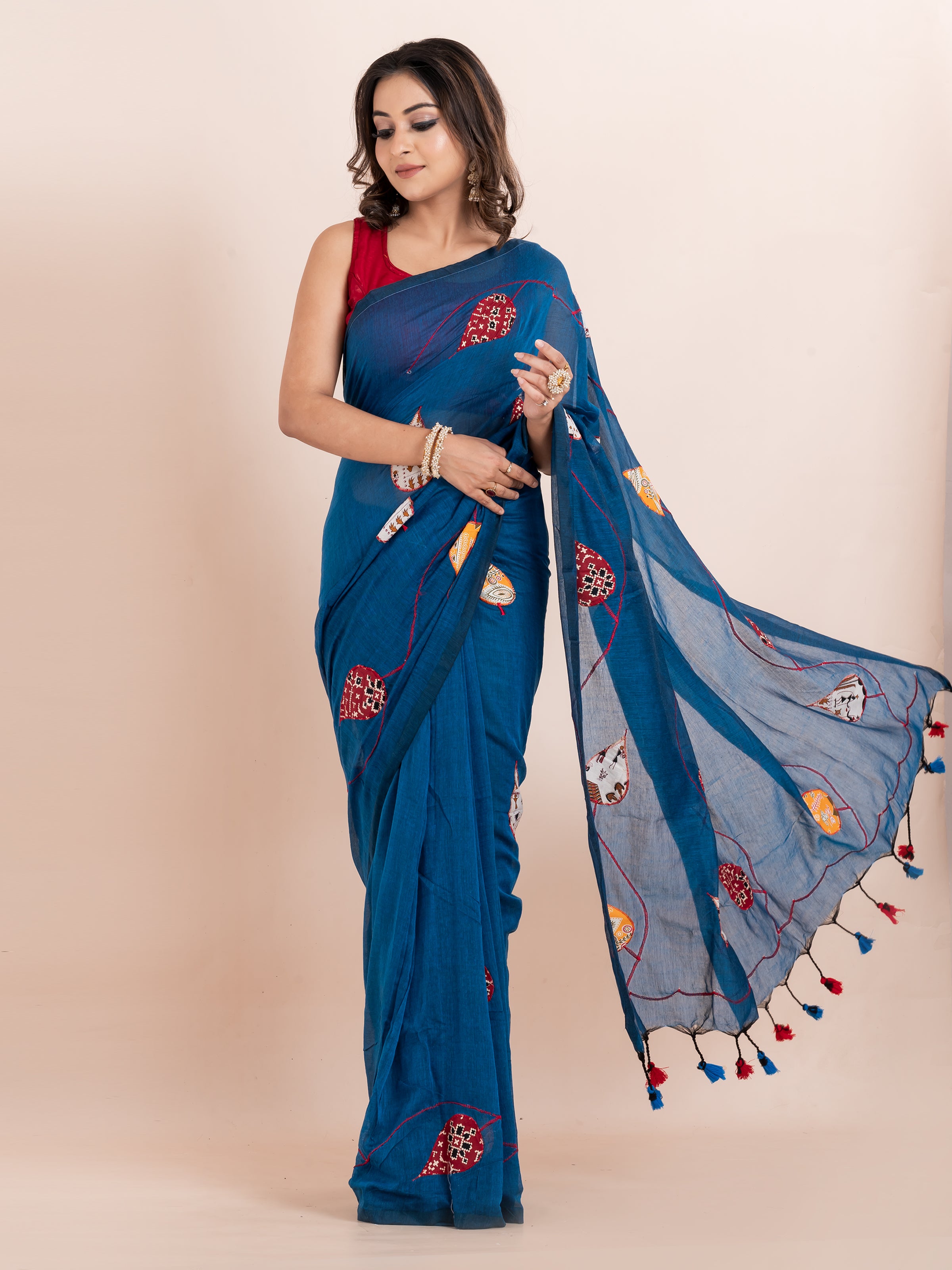 Mulcotton saree.