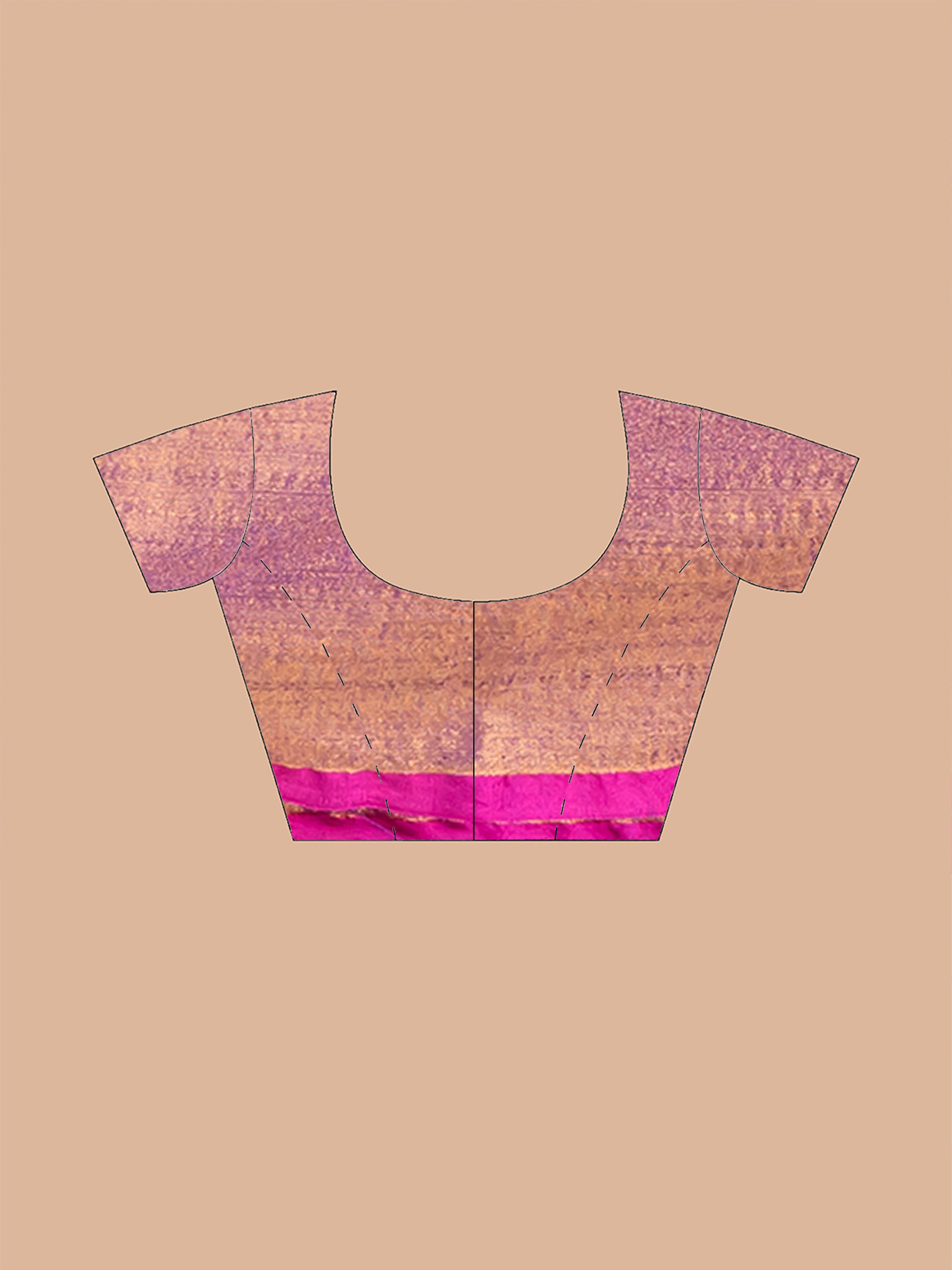 Tissue cotton saree