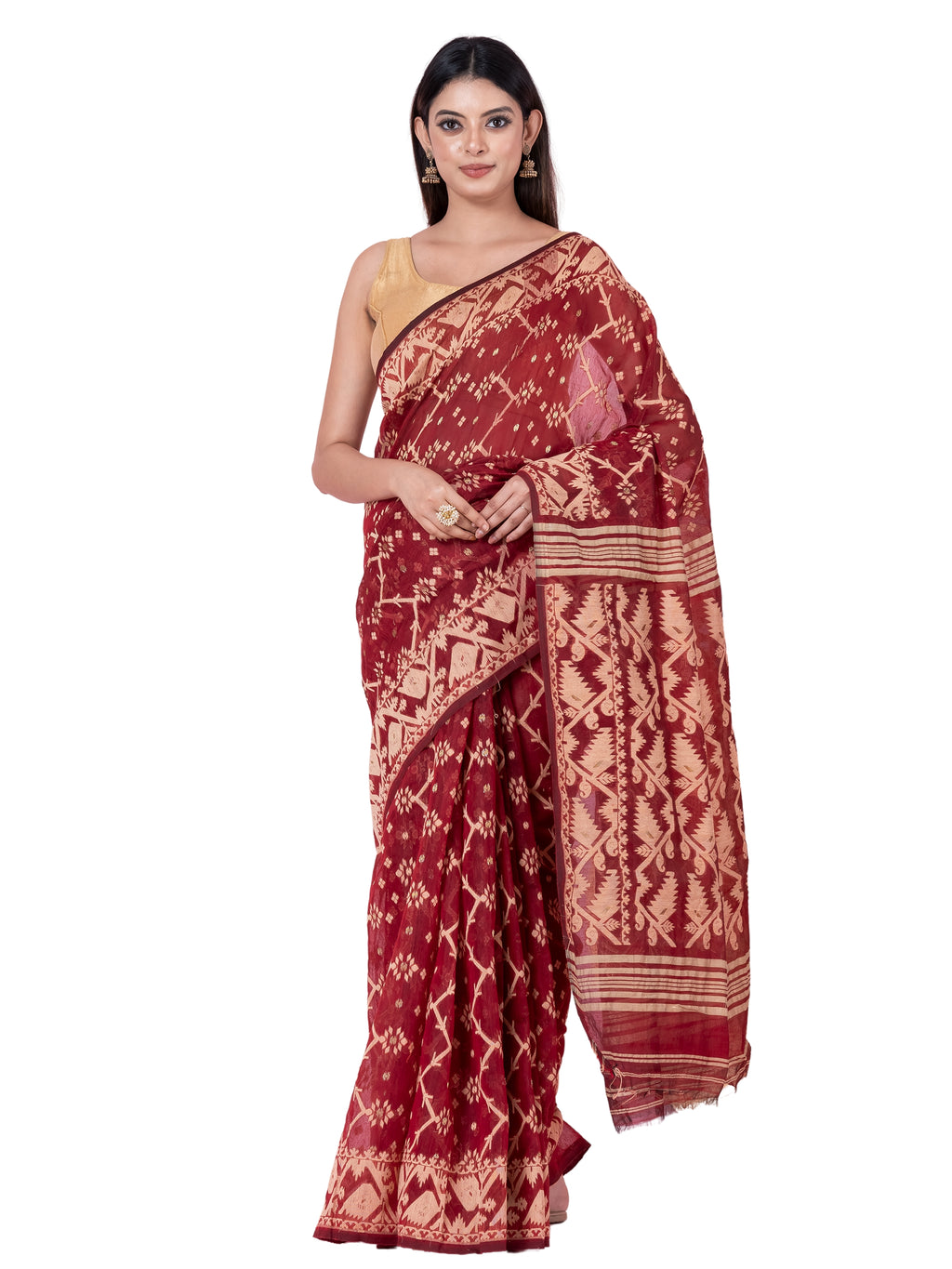 Jamdani saree.