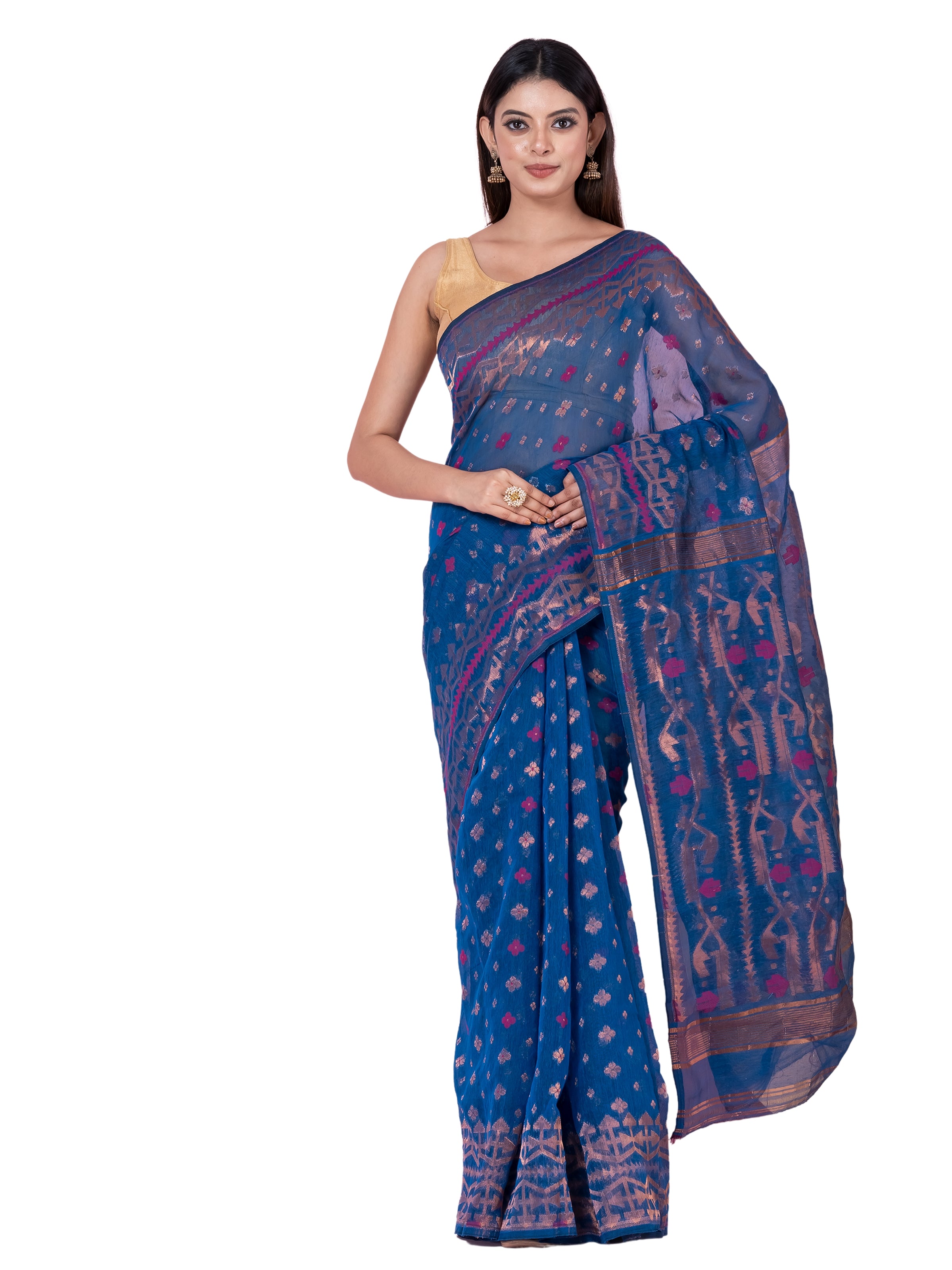 Jamdani saree.