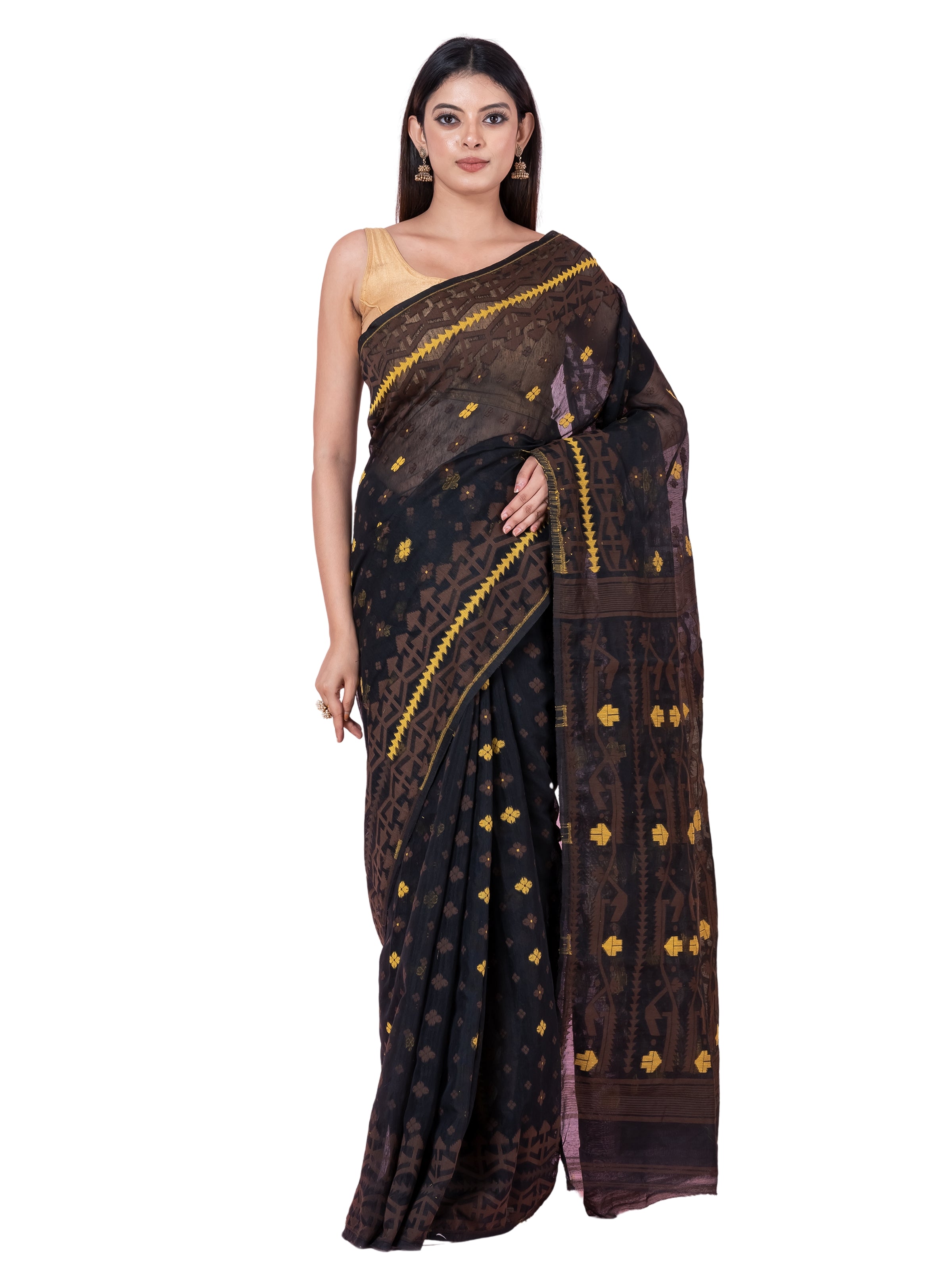 Jamdani saree.