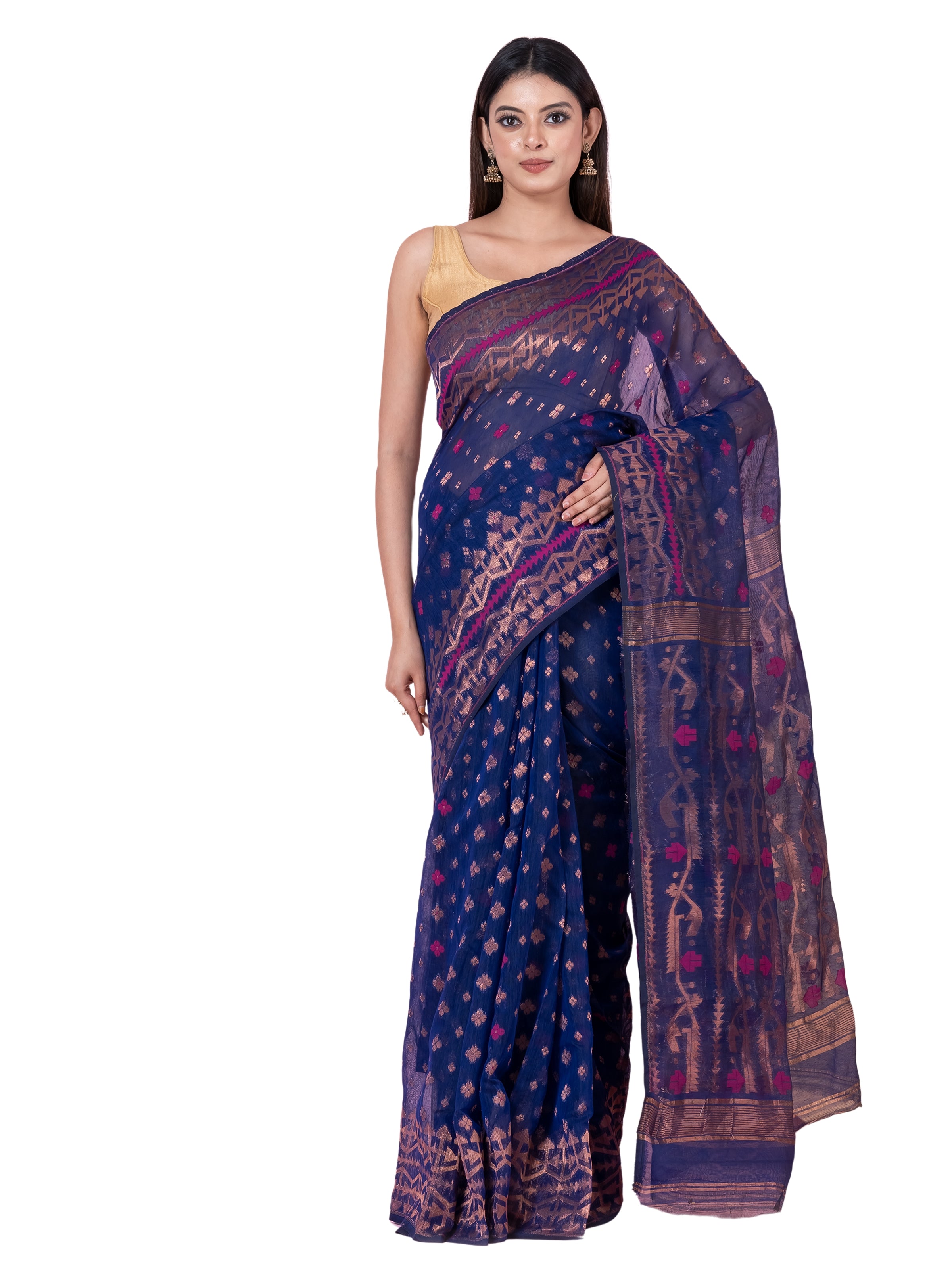 Jamdani saree.