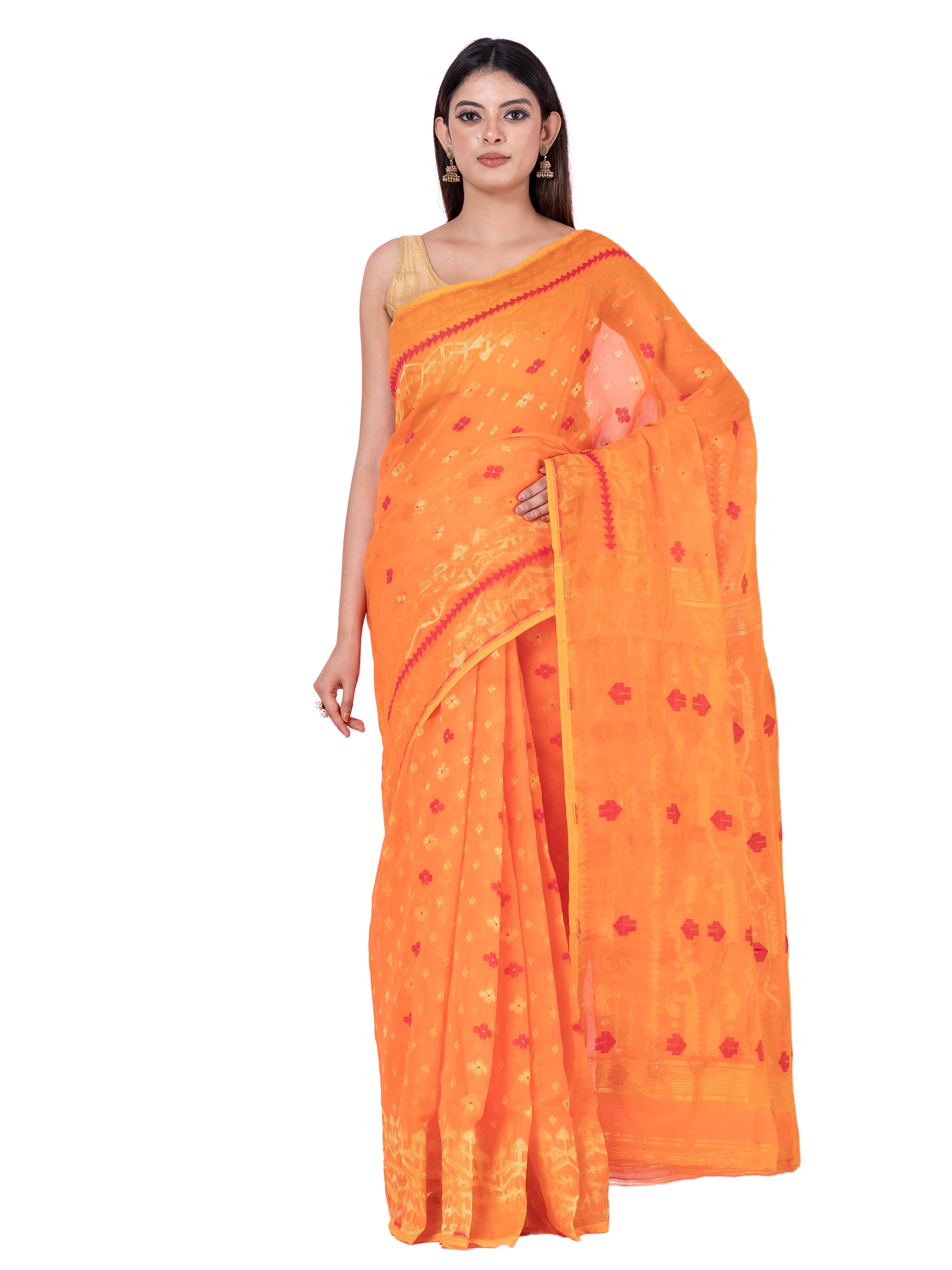 Jamdani saree.