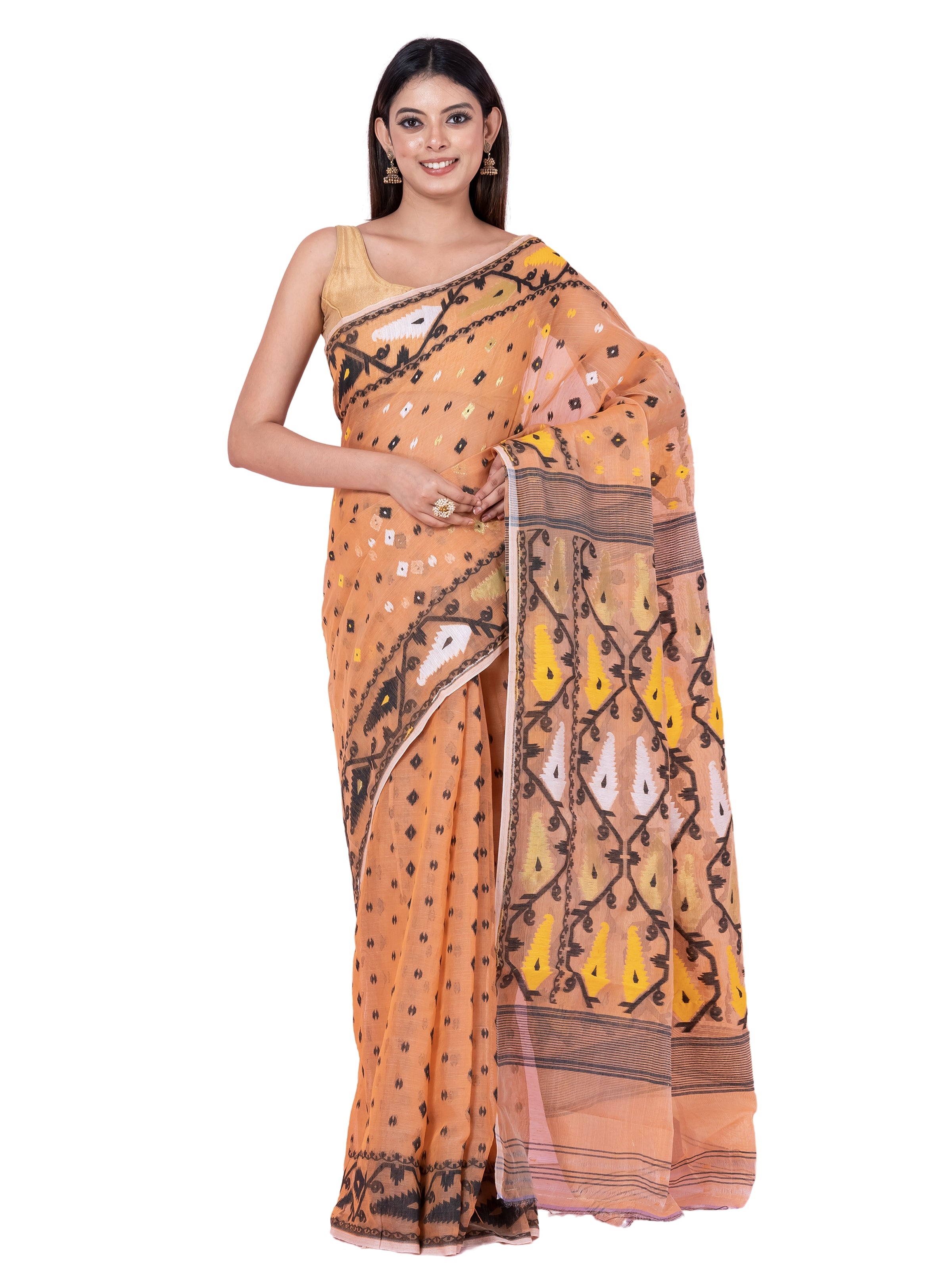 Jamdani saree.