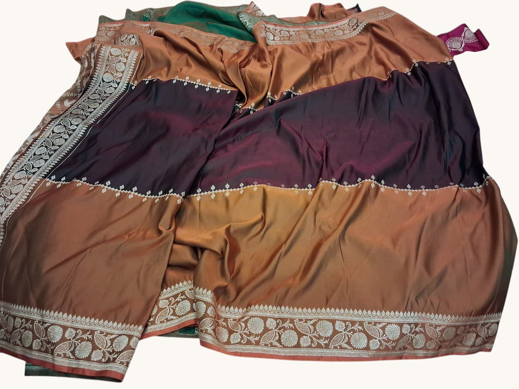Mashru silk saree