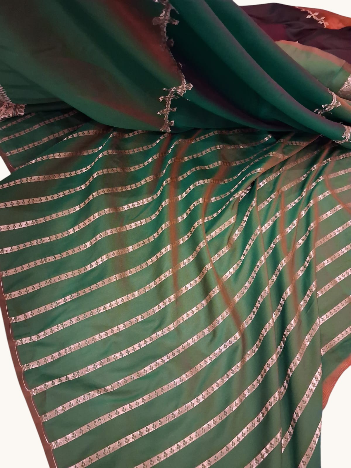 Mashru silk saree