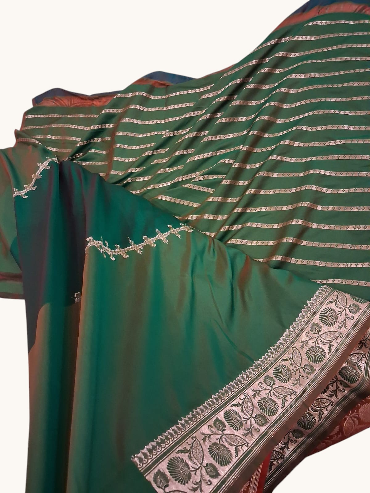 Mashru silk saree